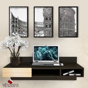 Компьютерный стол навесной Comfy-Home AirTable X1 Mini