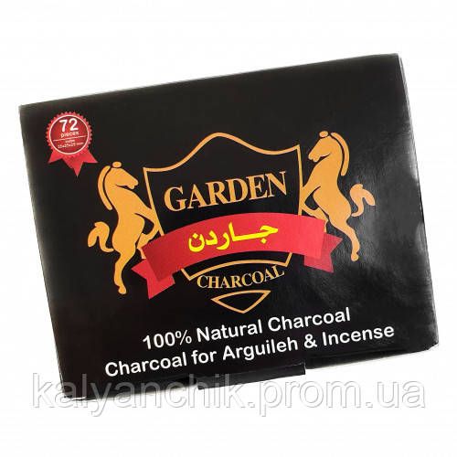 Уголь для кальяна Garden 72 куб. | Зображення 1