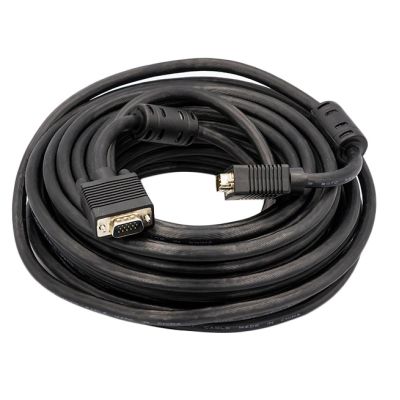 Кабель мультимедийный VGA M to VGA M 15.0m PowerPlant (CA911035)