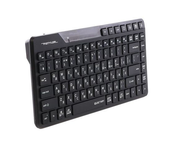 Клавіатура бездротова A4Tech Fstyler FBK26C AS, колір чорний | Зображення 2