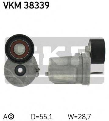 Натяжний ролик, поліклінового ременя (Вир-во SKF) SKF VKM38339 на BMW X5 (E70)