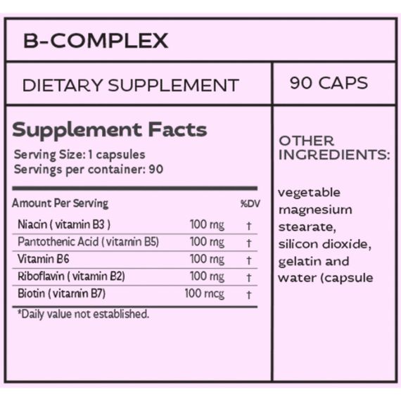В комплекс LOK Nutrition My B-Vit 90 Caps | Зображення 1