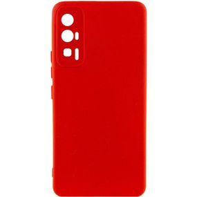 Чехол Silicone Cover Lakshmi Full Camera (A) для Xiaomi Poco F5 Pro Full camera, Бордовий/Marsala Full camera, Червоний / Red