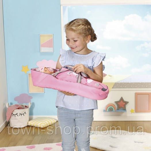 Люлька-переноска для куклы Baby Born 2 в 1 - Сладкие сны | Зображення 9