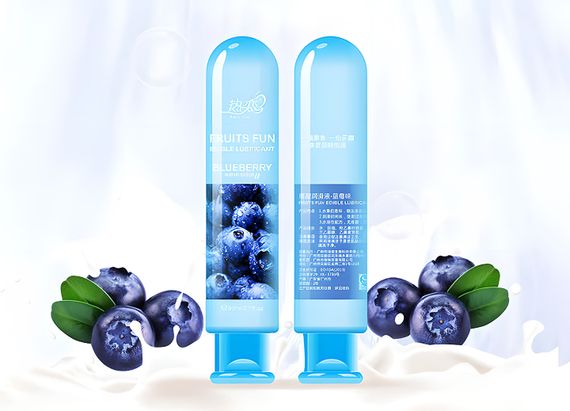 Їстівний лубрикант зі смаком чорниці 80 ml | Зображення 4