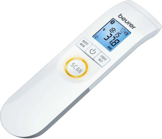 Бесконтактный инфракрасный термометр Beurer FT 95 с Bluetooth | Зображення 1