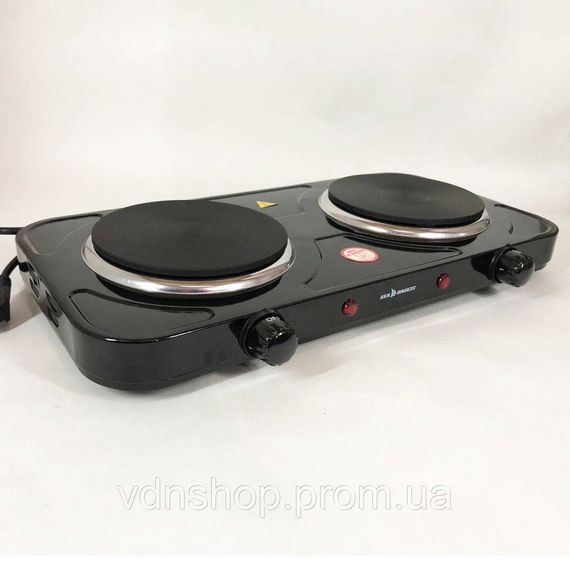 Плита електро для домашнього приготування Sea Breeze SB-064 2000 Вт, Плитка електрична переносна OT-58 | Зображення 8