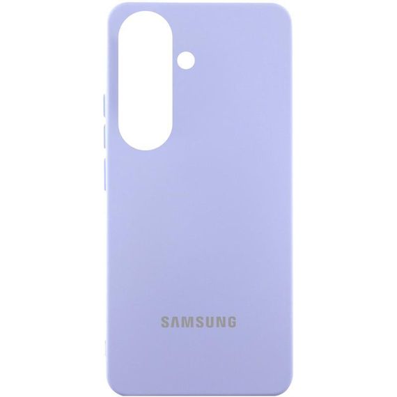 Чохол Silicone Cover Lakshmi (AAA) with Logo для Samsung Galaxy S26 Бузковий / Dasheen