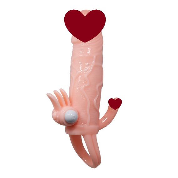 Насадка на пеніс Baile Brave Man Skin 6,69 vibration sexstyle