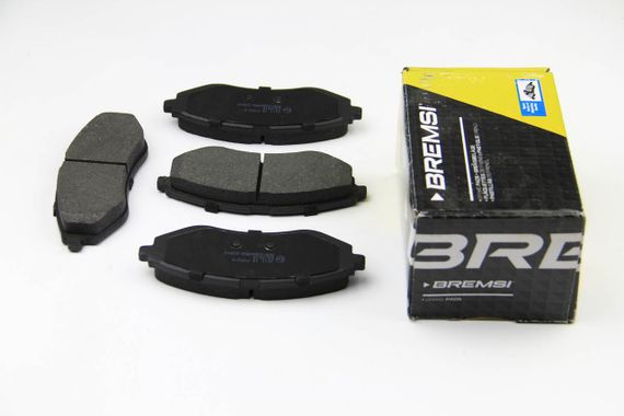 Колодки передні гальмівні Chevrolet Aveo 06-(akebono), Bremsi (BP3111) | Зображення 2