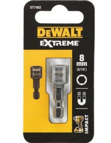 Головка торцева ударна DeWalt EXTREME Impact магнітна шестигранна 1/4" 8 мм (DT7462)