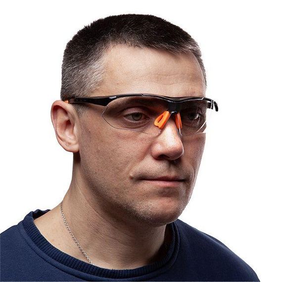 Окуляри захисні прозорі, полікарбонат, нейлон INTERTOOL SP-0092 | Зображення 4