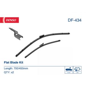 DF-434 DENSO - Комплект склоочисників Flat Blade Kit 700 / 450 мм