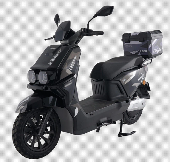 Електроскутер Crosser CR-17 2500W 72V 35Ah Graphene, до 80 км, 65 км/год, потужний електроскутер для міста | Зображення 9