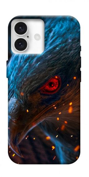 Чохол з картинкою Вогненний орел для Apple iPhone 16 (6.1")