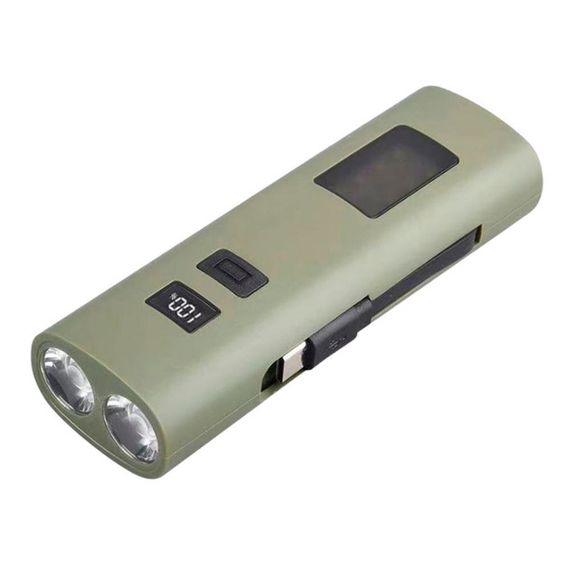 Фонарь для велосипеда с аккумулятором и зарядкой, Фонарь с велокреплением и аккумулятором YU-73 | Зображення 1