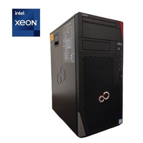 Рабочая станция Fujitsu Celsius W5010 Tower / Intel Xeon W-1250E (6 (12) ядер по 3.5 - 4.7 GHz) / 32 GB DDR4 / 512 GB SSD M.2 / Intel UHD Graphics 630 / 680W