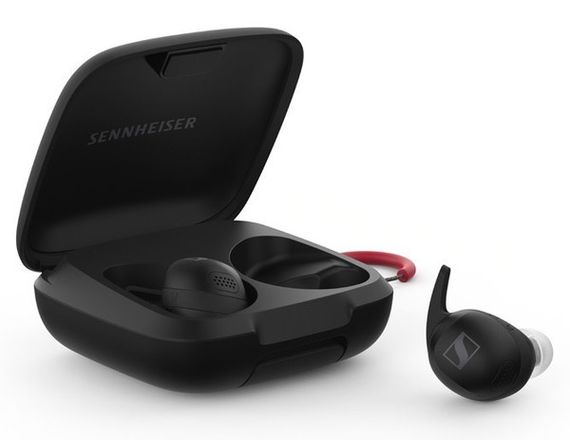 Гарнітура Sennheiser Momentum Sport True Wireless Black | Зображення 1