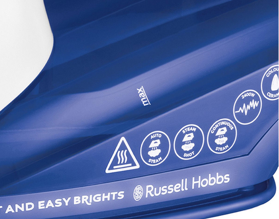 Праска з подачею пари Russell Hobbs 26483-56 Light & Easy Brights Sapphire Iron | Зображення 2