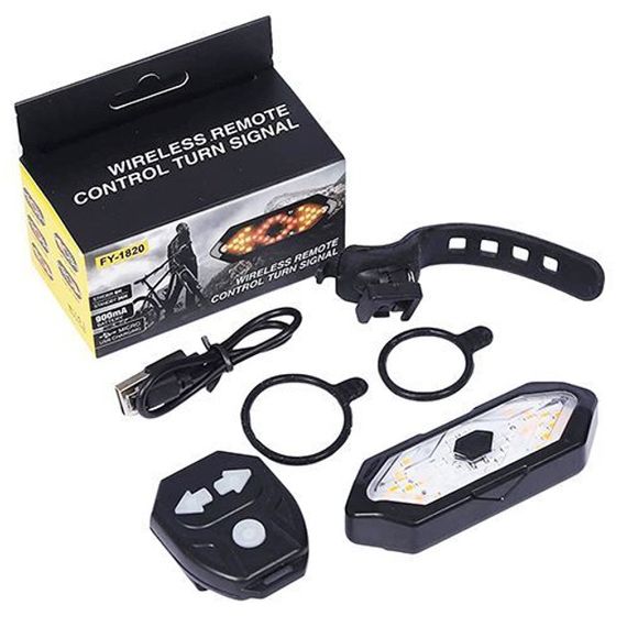 Мигалка для велосипеда на батарейках FY-1820, Розумний задній ліхтар для велосипеда VT-37 | Зображення 2