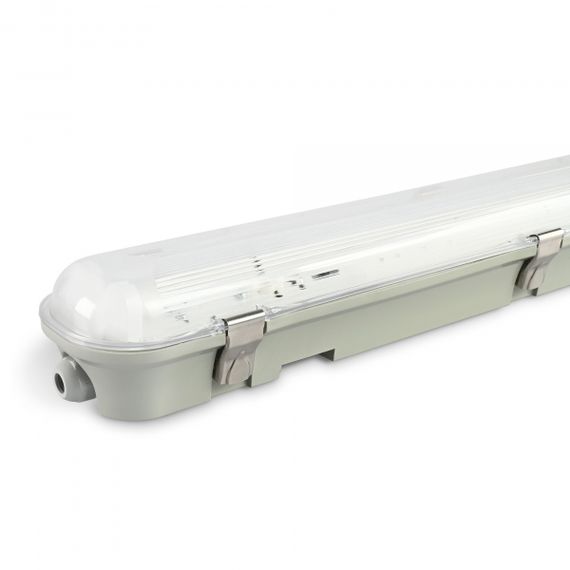 LED світильник IP65 лінійний під лампу 2хТ8 VIDEX 1,2М 220V | Зображення 5