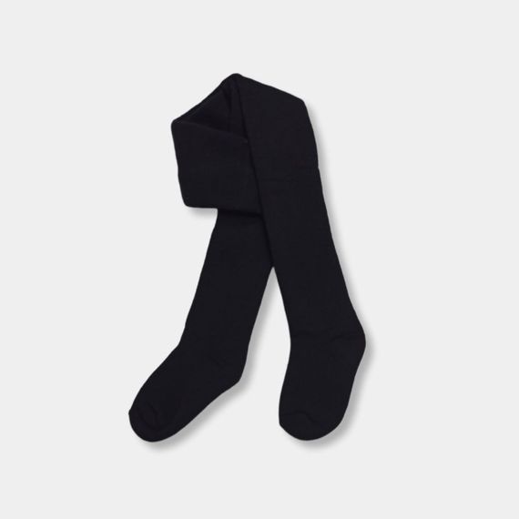 Однотонні махрові колготки  ⁇  дитячі колготки чорні, білі, сірі 128-134 / 8-9 років, Чорний