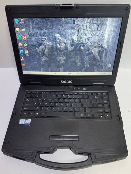 Захищений ноутбук Getac S410 G2 / 14" (1920x1080) TN / Intel Core i5-8350U (4 (8) ядра по 1.7 - 3.6 GHz) / 8 GB DDR4 / 256 GB SSD / Intel UHD Graphics 620 / WebCam б/в | Зображення 1