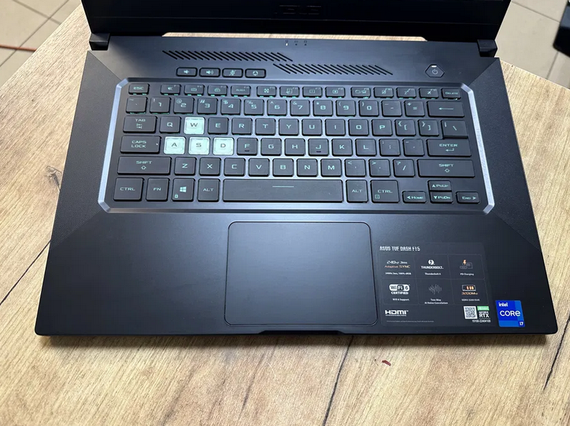 Ноутбук Asus Tuf F15 15.6" 240Hz FHD IPS i7 11370H/168gb/1Tb SSD/RTX3070-8Gb  Б/В | Зображення 2