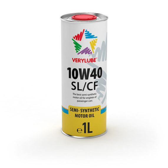 Напівсинтетична олива Verylube 10W-40 SL/CF жерстяна банка 1 л