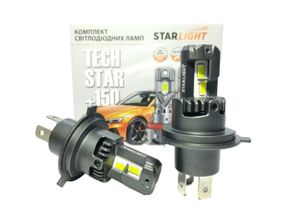 Комплект світлодіодних ламп StarLight TechStar +150% H4/H19 5500K 12V