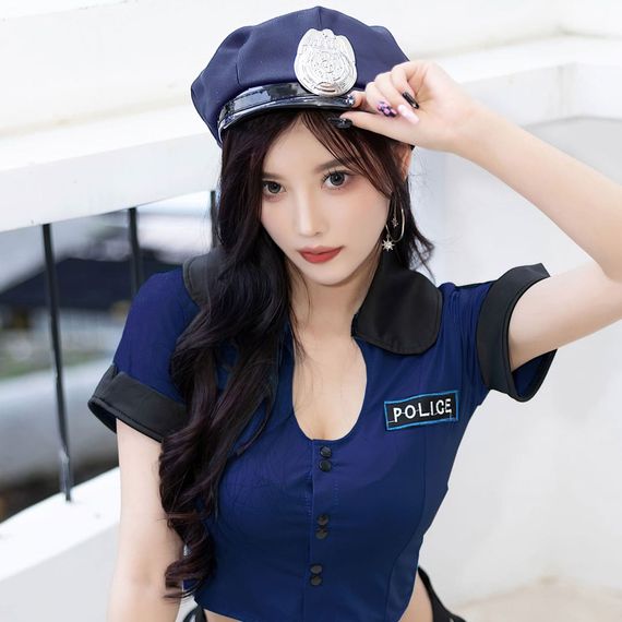 Кашкет Поліцейської Babydoll 42 Синій 7724-1 | Зображення 8