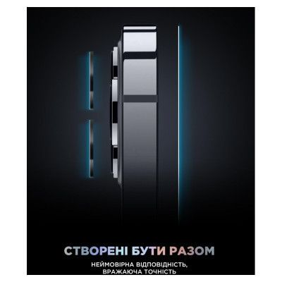 Стекло защитное Armorstandart Supreme Set Black Icon Apple iPhone 15 Pro (ARM74187) | Зображення 6