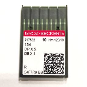 Голки для промислових швейних машин Groz-Beckert DPx5, R, №120/19