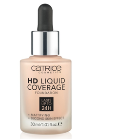 Тональний крем Catrice HD Liquid Coverage - 010 Light Beige (30 ml)