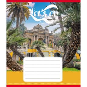 Зошит учнівський "Гоу" 036-580075L-3 в лінію, 36 аркушів