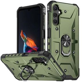 Ударопрочный чехол Pathfinder Ring для Samsung Galaxy A14 4G/5G Зеленый / Army Green