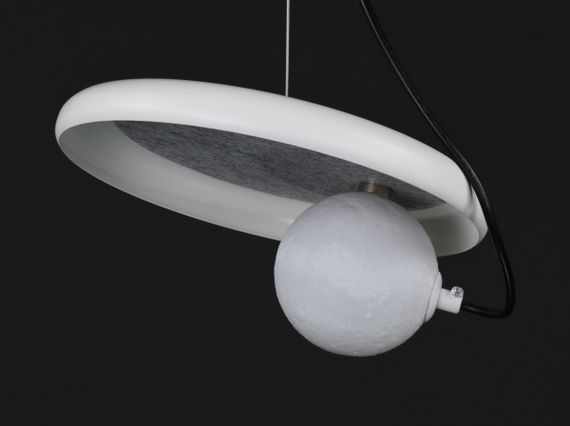 Люстра підвісна на 1 лампочку 27917 Білий 25-180х25х25 см. | Зображення 5