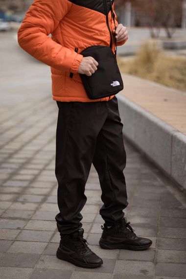Комплект чоловічий: куртка Active TNF чорно-памарачева + штани TNF чорні.  Барсетка TNF у подарунок!  (1933623864) | Зображення 5