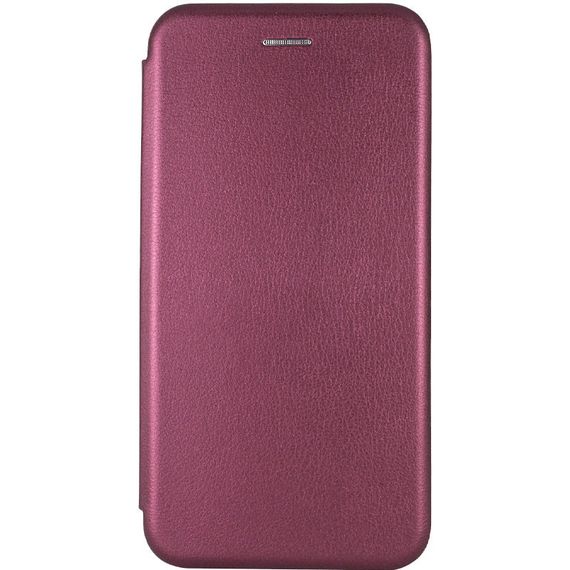 Кожаный чехол-книжка Classy для Apple iPhone 11 (6.1") Бордовый