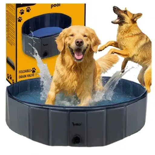 Бассейн для собак, нескользящий бассейн для домашних животных Pet Pool AND XL-1461 | Зображення 1
