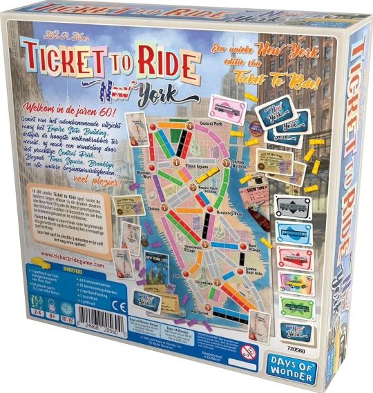 Настільна гра Ticket to Ride: New York (Квиток на потяг: Нью-Йорк) | Зображення 1