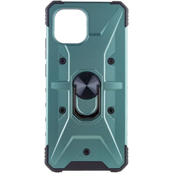 Ударопрочный чехол Pathfinder Ring для Xiaomi Redmi A1 / A2 Зеленый / Green