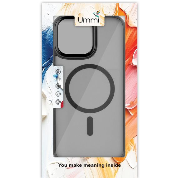 Чохол Ummi Ultimate with Magnetic Fit для Apple iPhone 16 Pro Max (6.9") Black | Зображення 1