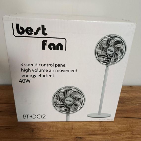 Вентилятор напольный Best Fan BT-002, 30 см, 40 Вт, с регулировкой скорости | Зображення 8