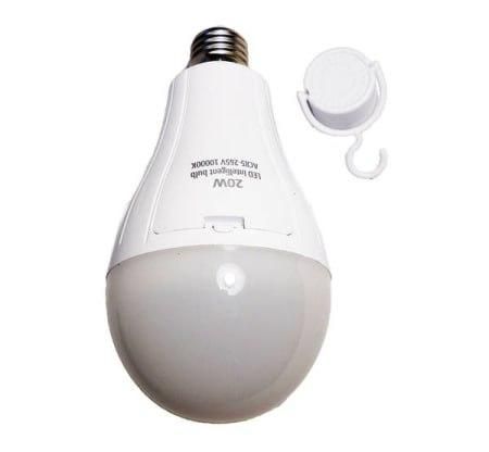 Акумуляторна лампочка PL-20W LED лампа 20 Вт