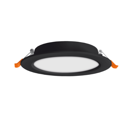 LED Світильник врізний круглий 15W 5000К чорний VL-DLBR-155B Videx | Зображення 1