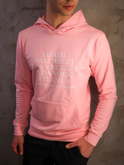 Худи Америка розовый S XL | Зображення 3