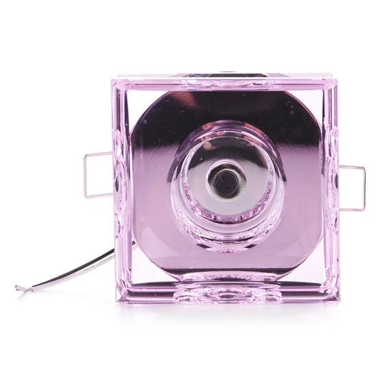 Светильник точечный декоративный HDL-G150 Pink Crystal | Зображення 4