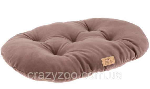Подушка для собак и котов Ferplast Relax Microfleece 55/4 коричневая 55x36 см 83305521