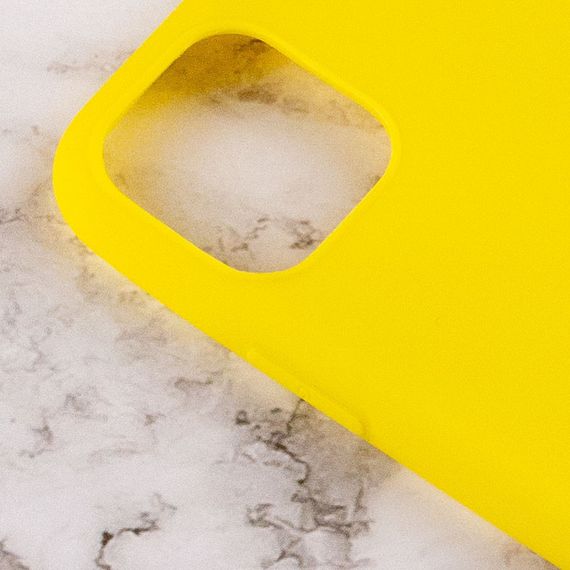 Силіконовий чохол Candy для Apple iPhone 14 Plus (6.7") Жовтий | Зображення 2